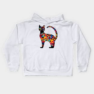Bow to the Cat Kids Hoodie